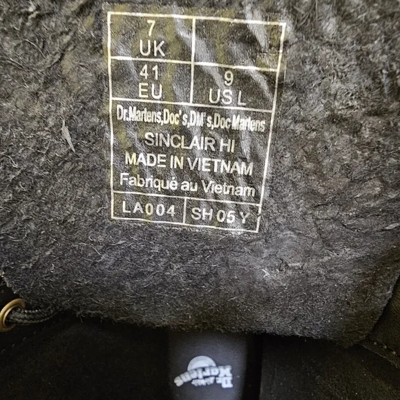 🌸Dr. Martens SINCLAIR HI VINTAGE FLORAL PLATFORM BOOTS, size US 9 - Picture 8 of 9
